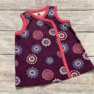 Tea Collection Wrap Tunic Destination West Africa Top Girls Size Small 6-12 mo